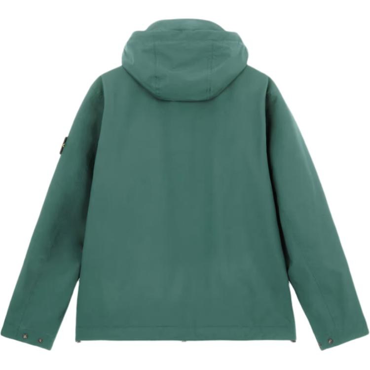 Stone Island Hooded Zip Jacket Green