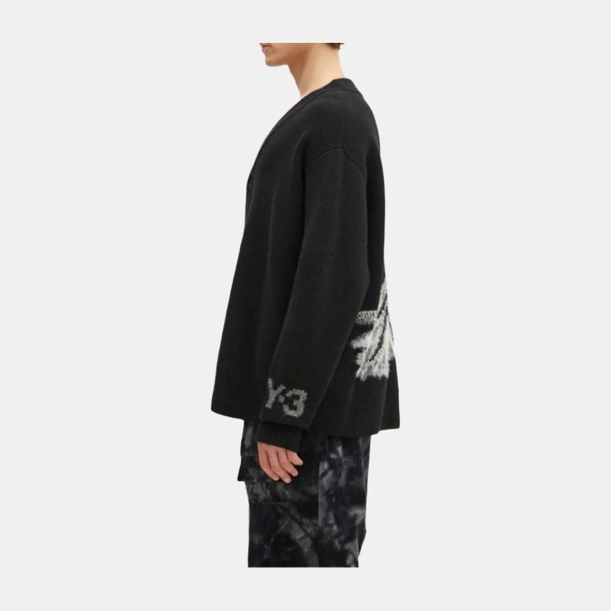 Y-3 Graphic Knit Cardigan