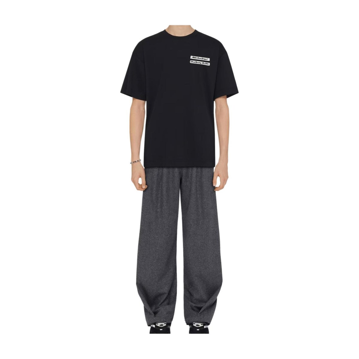Givenchy Handwriting Print T-Shirt Black