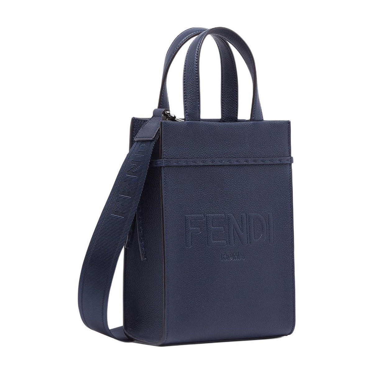 Fendi Go To Mini Shoulder Bag Navy
