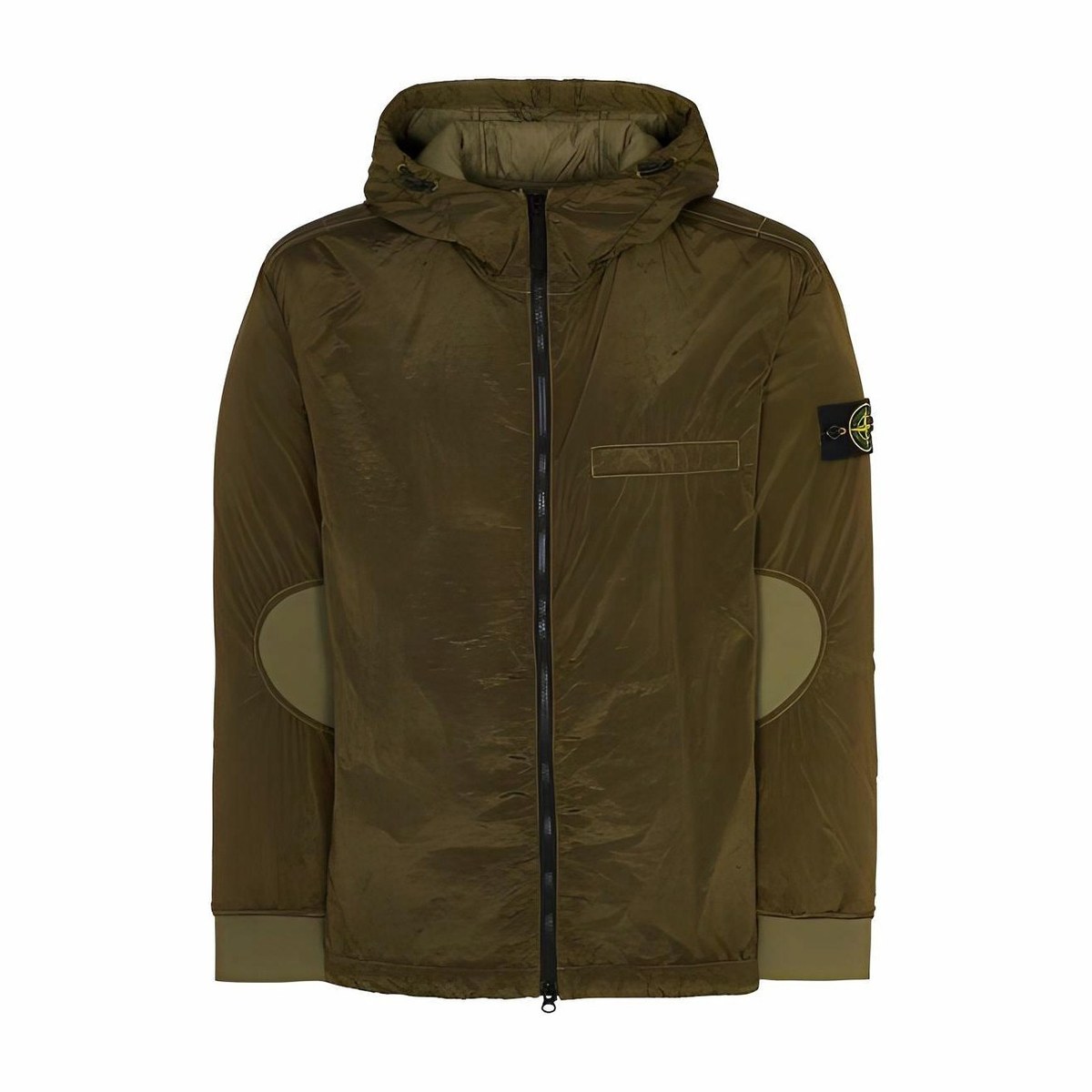 Stone Island Cotton Jacket Olive Green