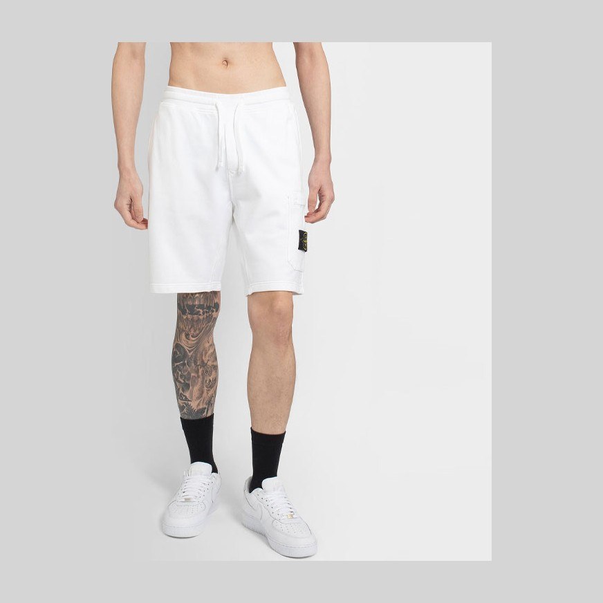 Stone Island Shorts White