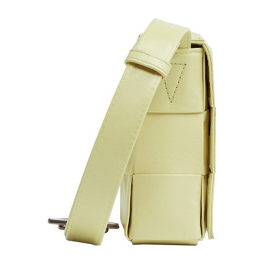 Bottega Veneta Cassette Tofu Bag Medium Lemon Yellow