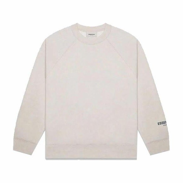 Fear of God Essentials FW20 Tan Core Crew Neck Sweatshirt