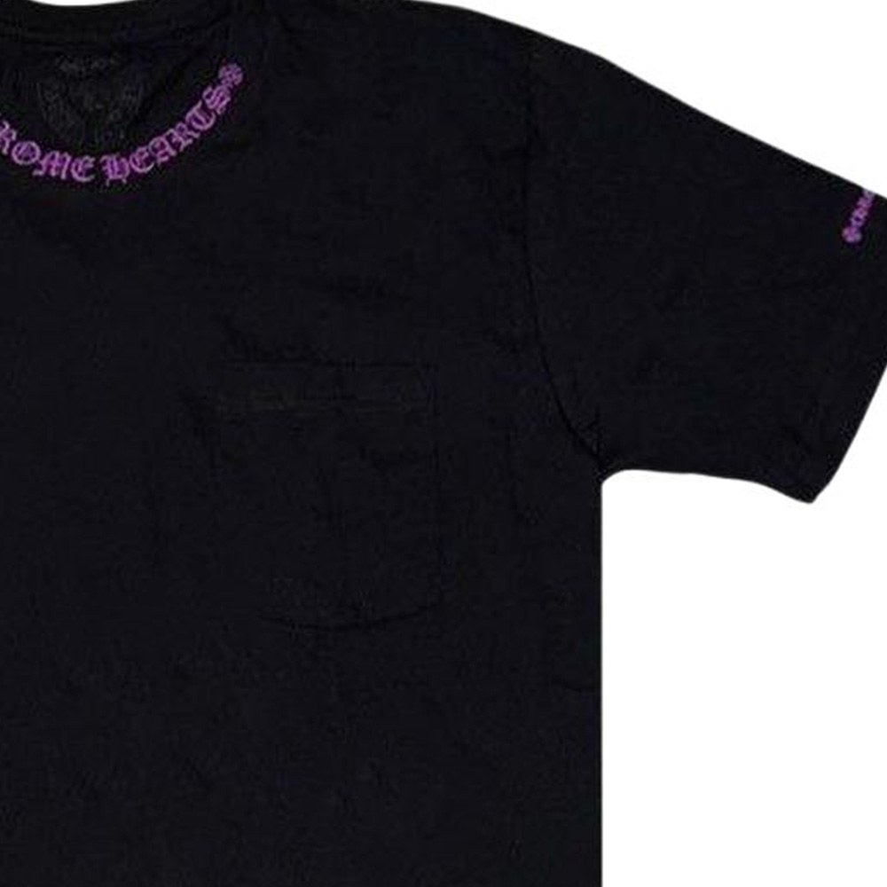 Chrome Hearts Letter Print Crewneck Tee