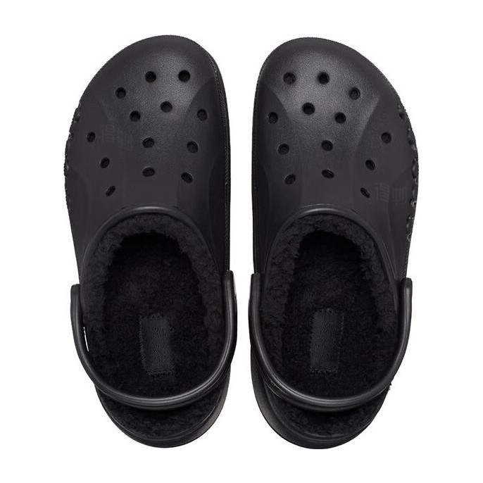 Crocs Cloud Warm Lined Clogs Black