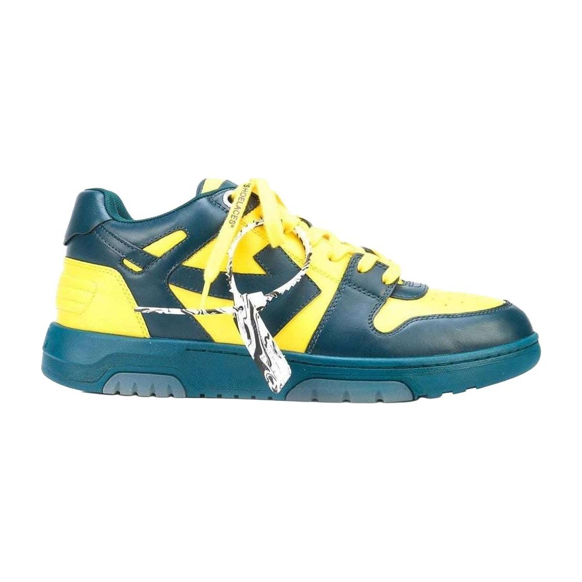 OFF-WHITE Out Of Office Yellow Blue