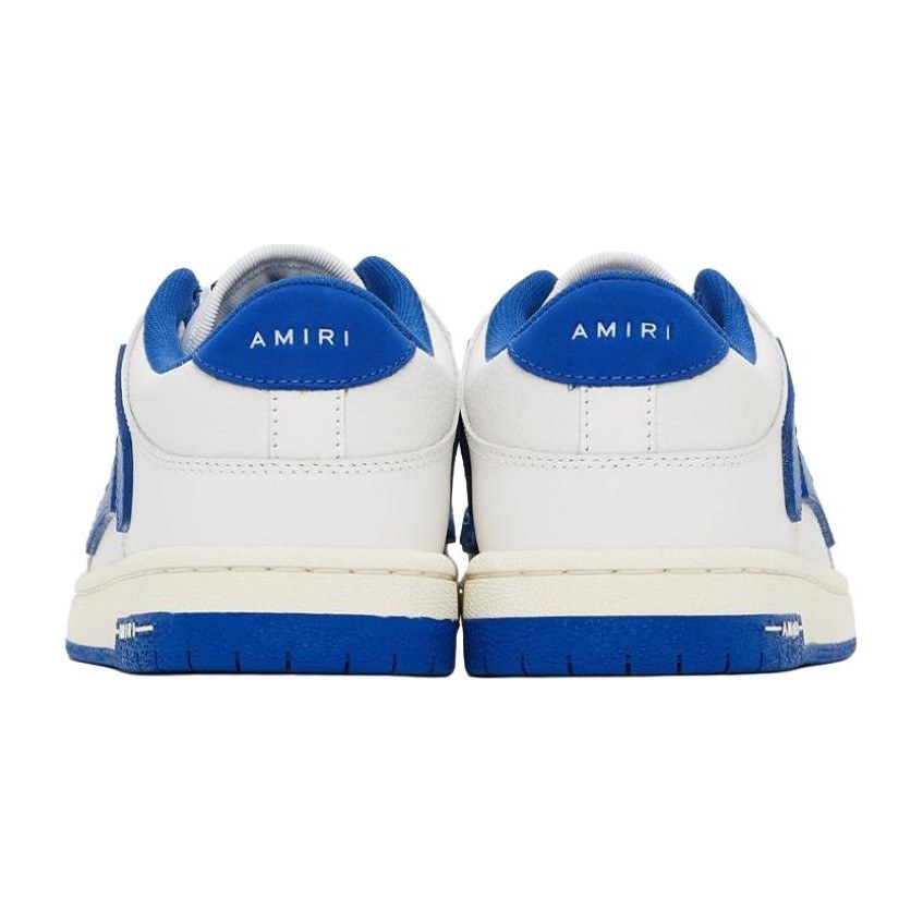 AMIRI Skel-Top White Blue