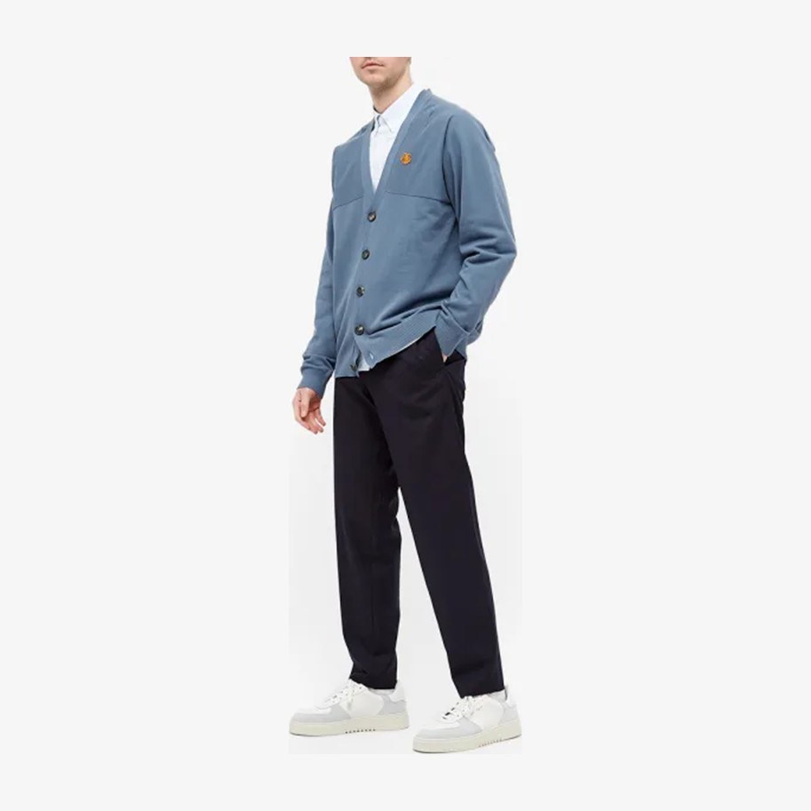 KENZO V-Neck Knit Blue
