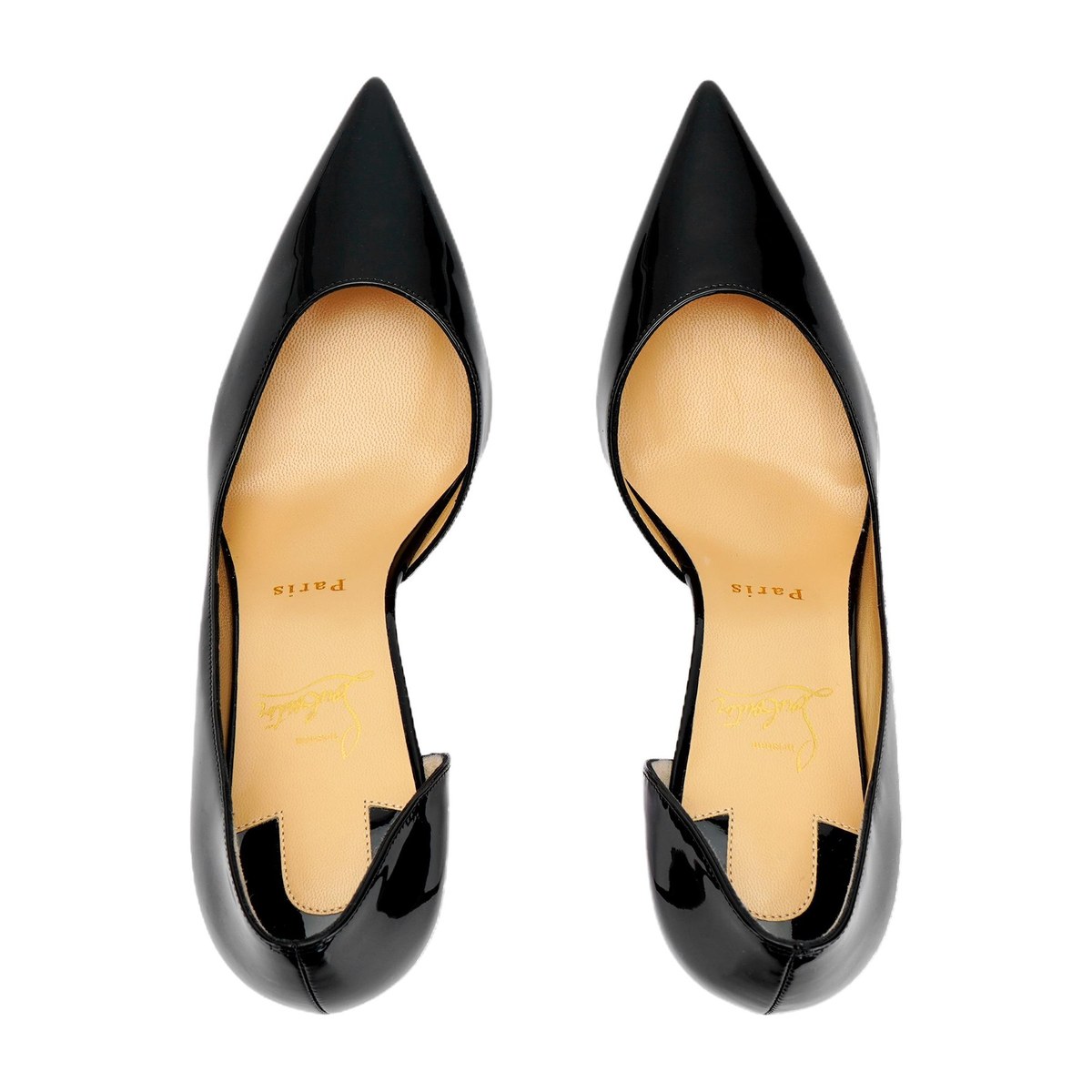 CL Polished Stiletto Heels Black