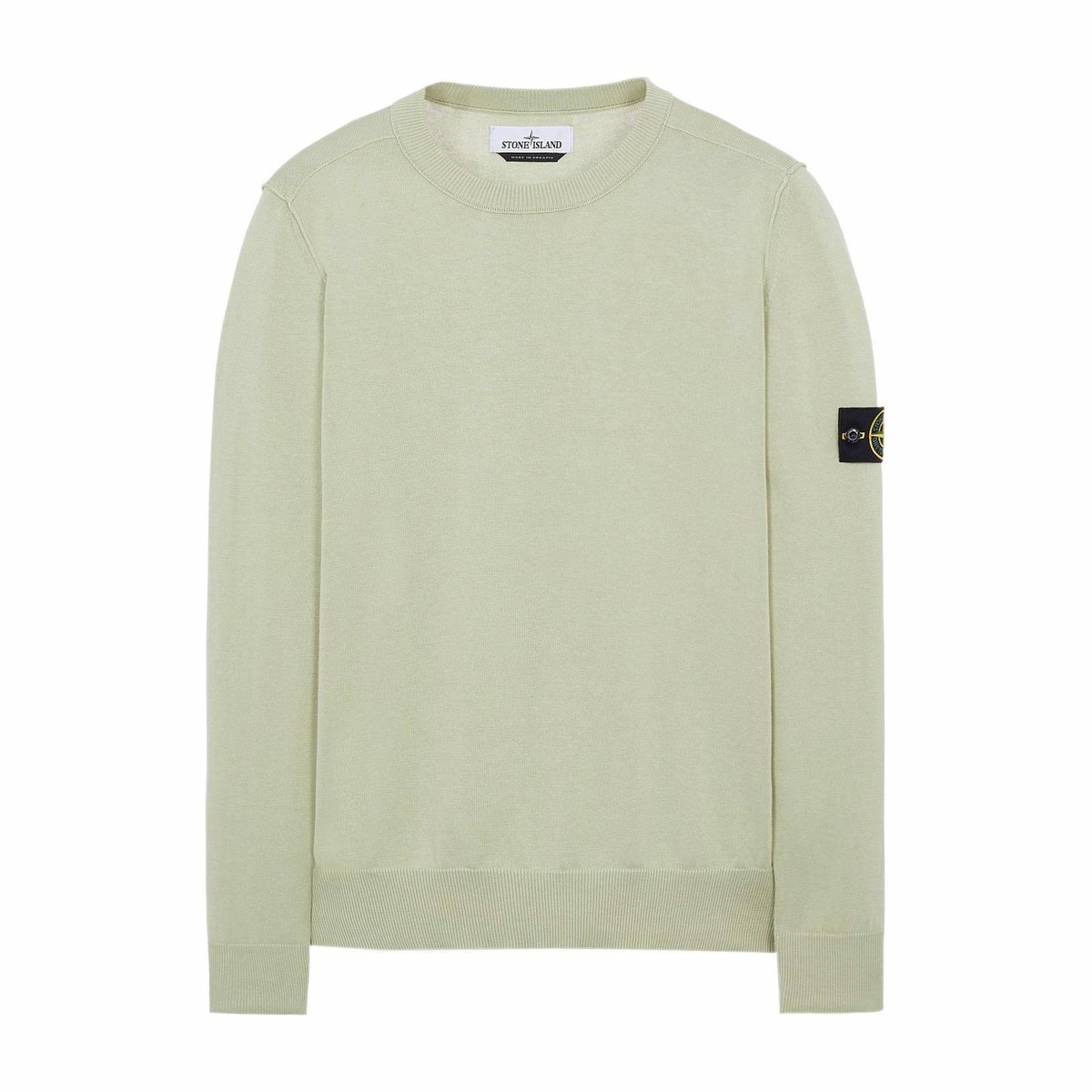 Stone Island SS22 Light Green Sweatshirt