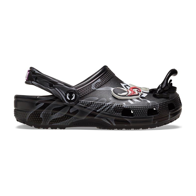 Crocs Spider-Man Venom Classic Clogs Black