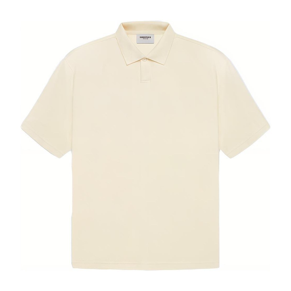 Fear of God Essentials SS21 Short Sleeve Polo Buttercream/Cream
