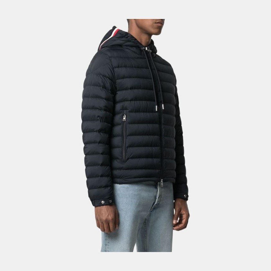 Moncler SS21 Hooded Down Jacket Blue
