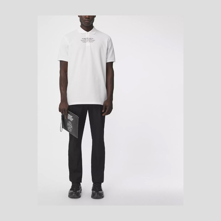 Burberry Polo Shirt White