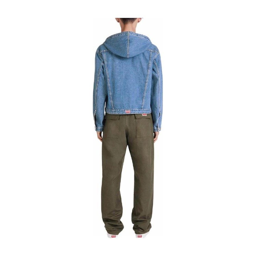 KENZO x Nigo East Meets West Denim Jacket Blue