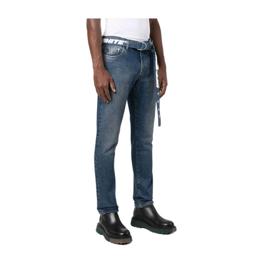 OFF-WHITE FW21 Blue Jeans