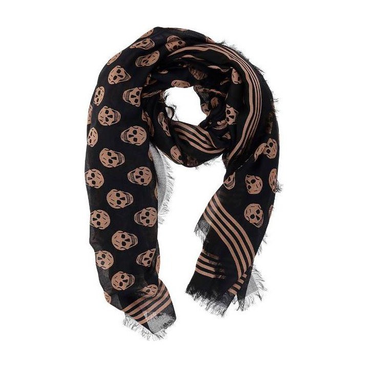Alexander McQueen Skull Print Scarf