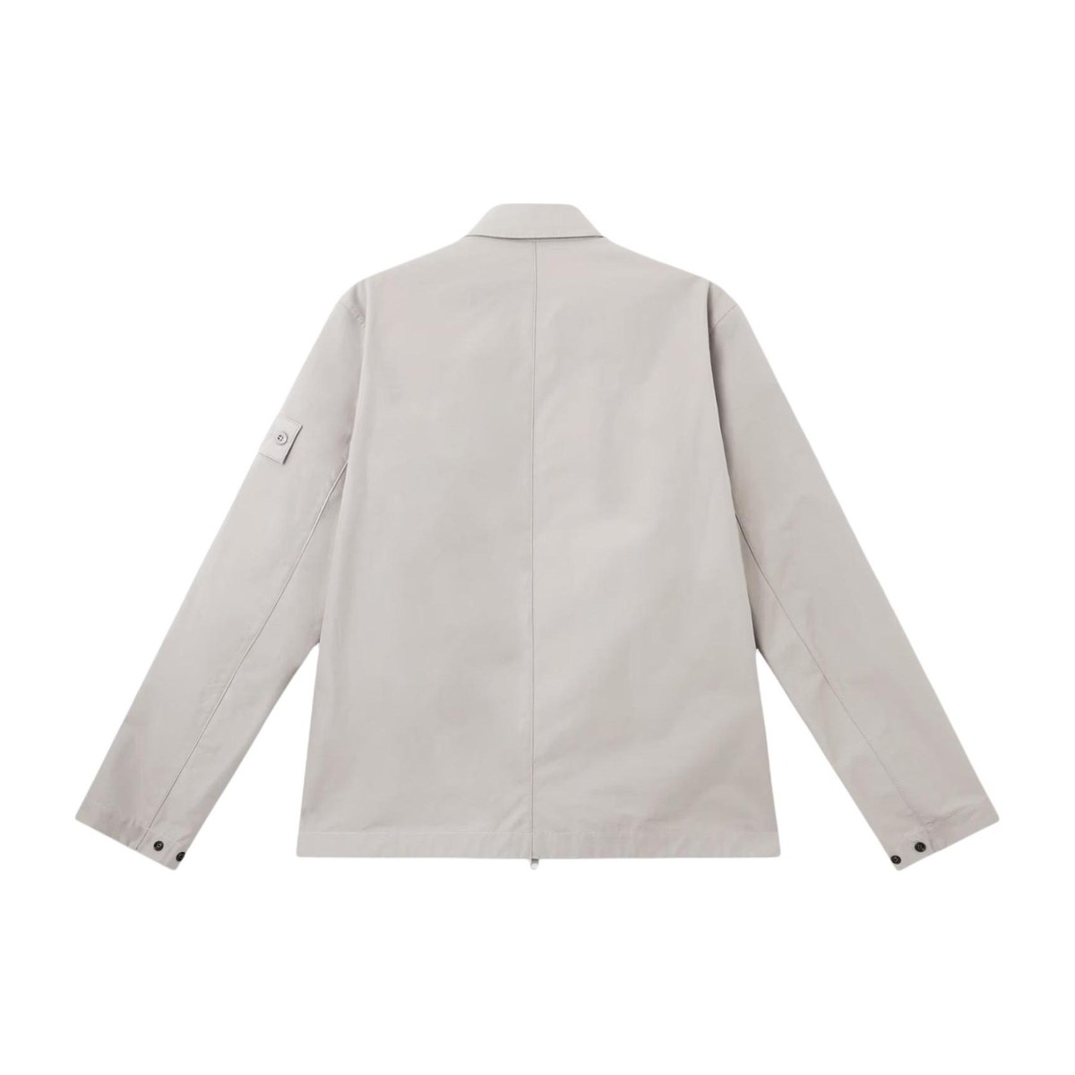 Stone Island Long Sleeve Jacket Gray White