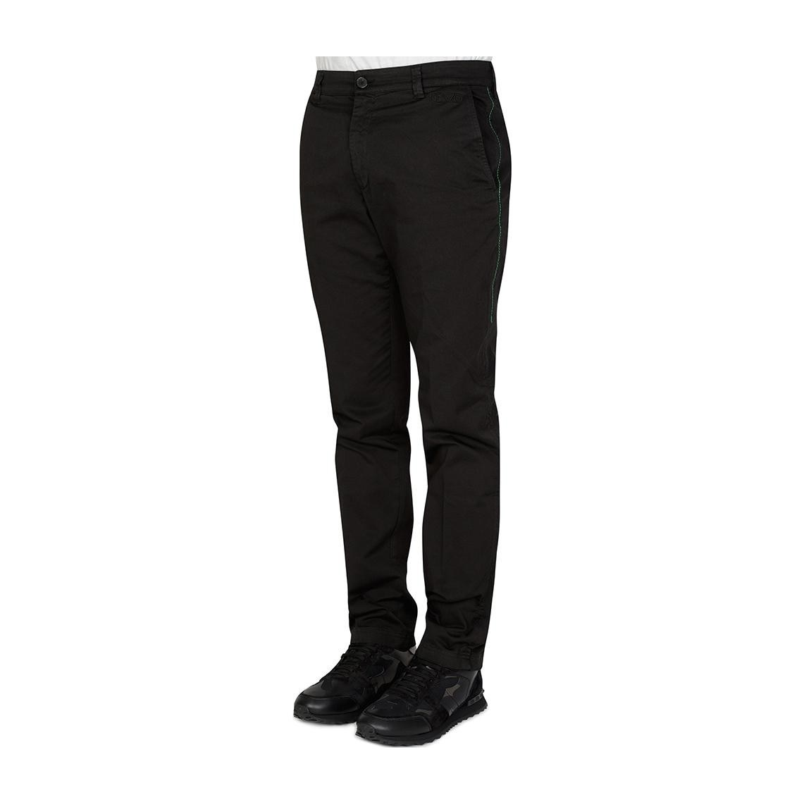 KENZO FW22 Black Straight-Leg Trousers