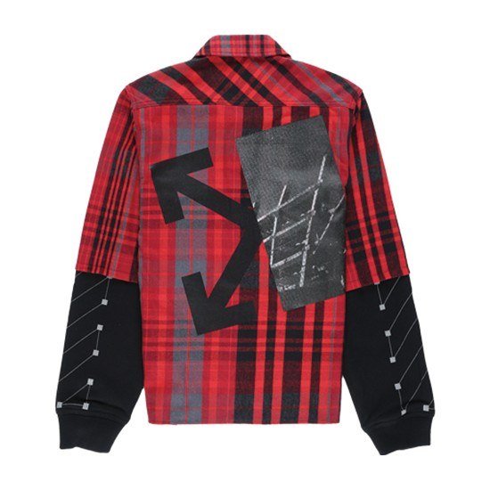 OFF-WHITE FW19 Jersey Sleeve Shirt
