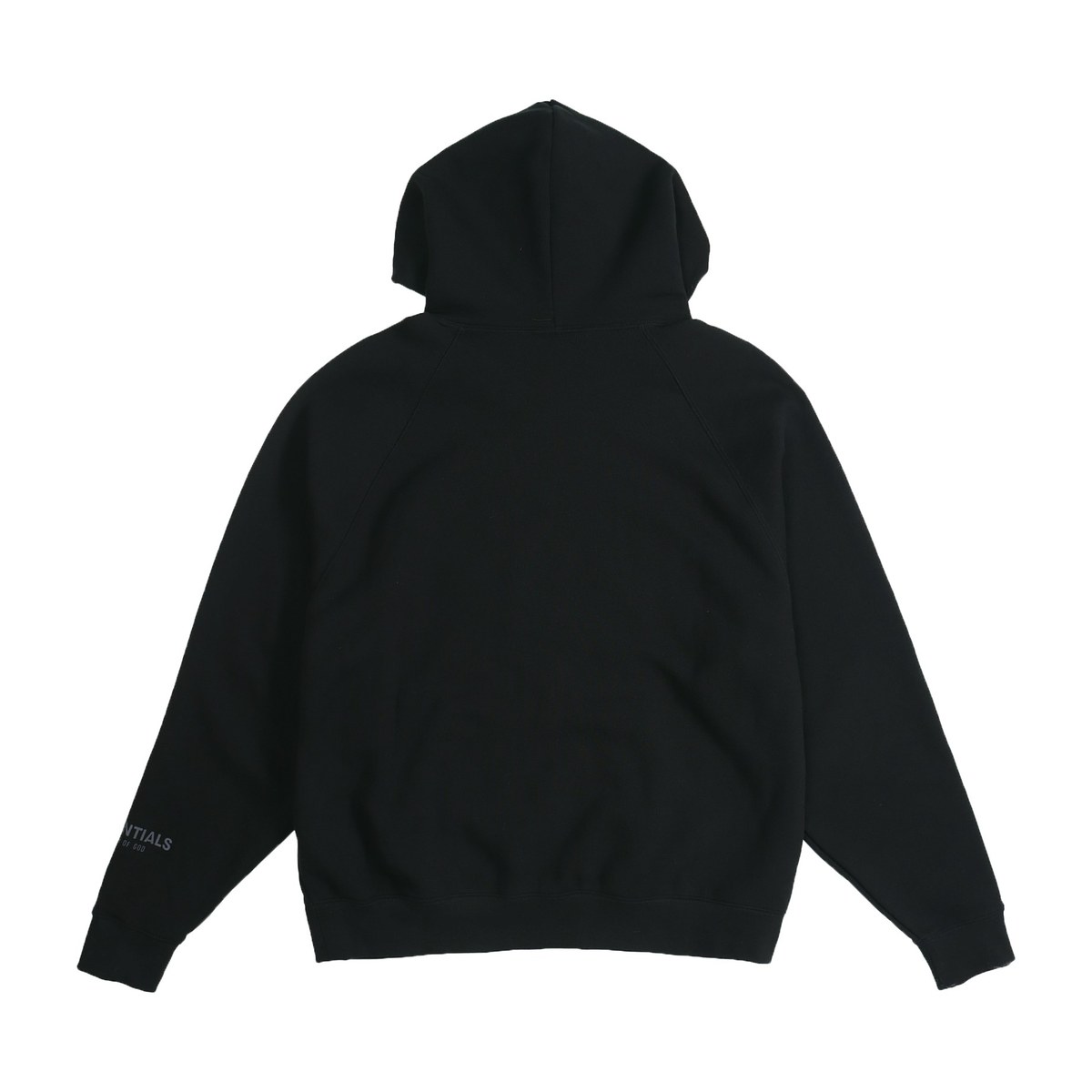 Fear of God Essentials SS20 Graphic Black Hoodie