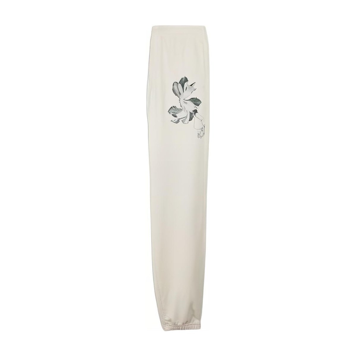 Y-3 adidas Elastic Waist Loose Pants White