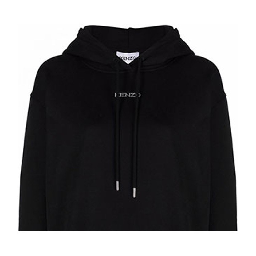 KENZO Logo Print Sweatshirt Black