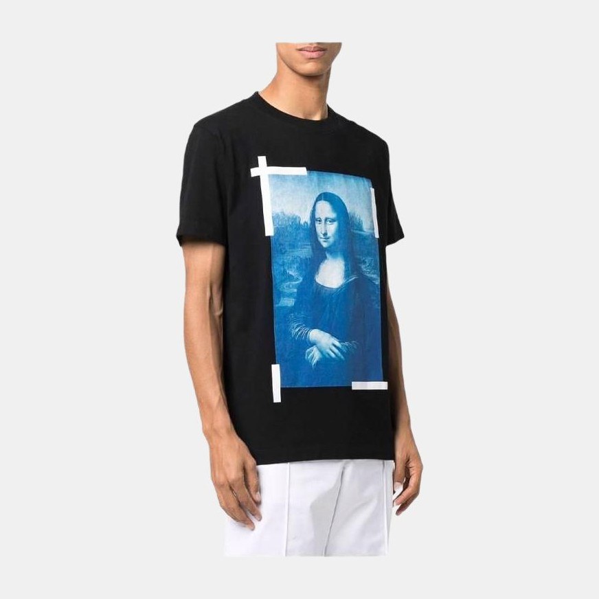 OFF-WHITE Monalisa SS22 Black Tee