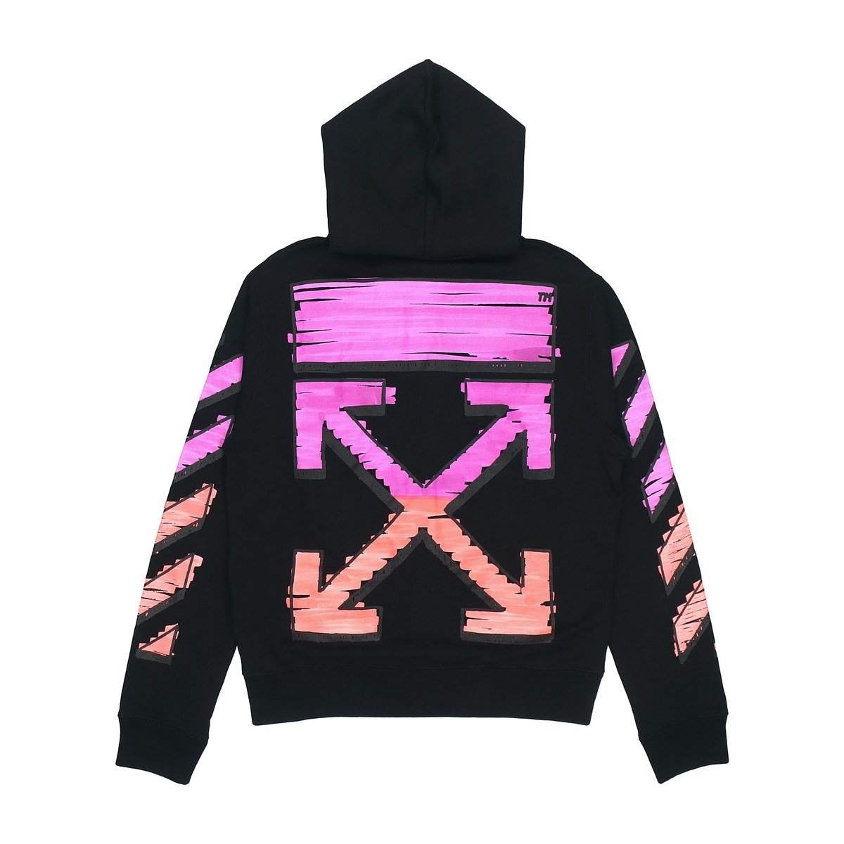 OFF-WHITE SS21 Hoodie Black