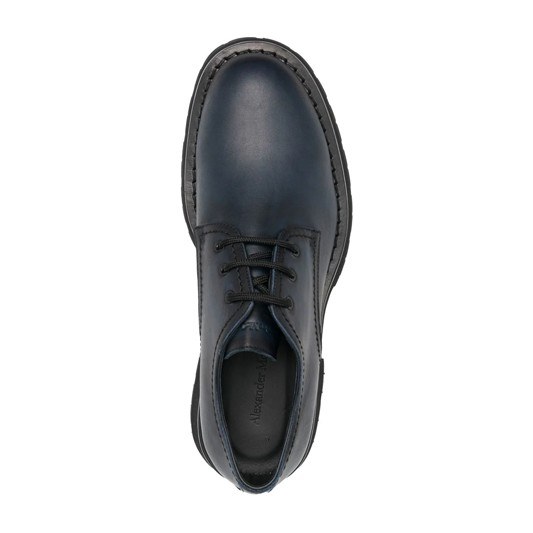Alexander McQueen Derby Lace-Up Blue