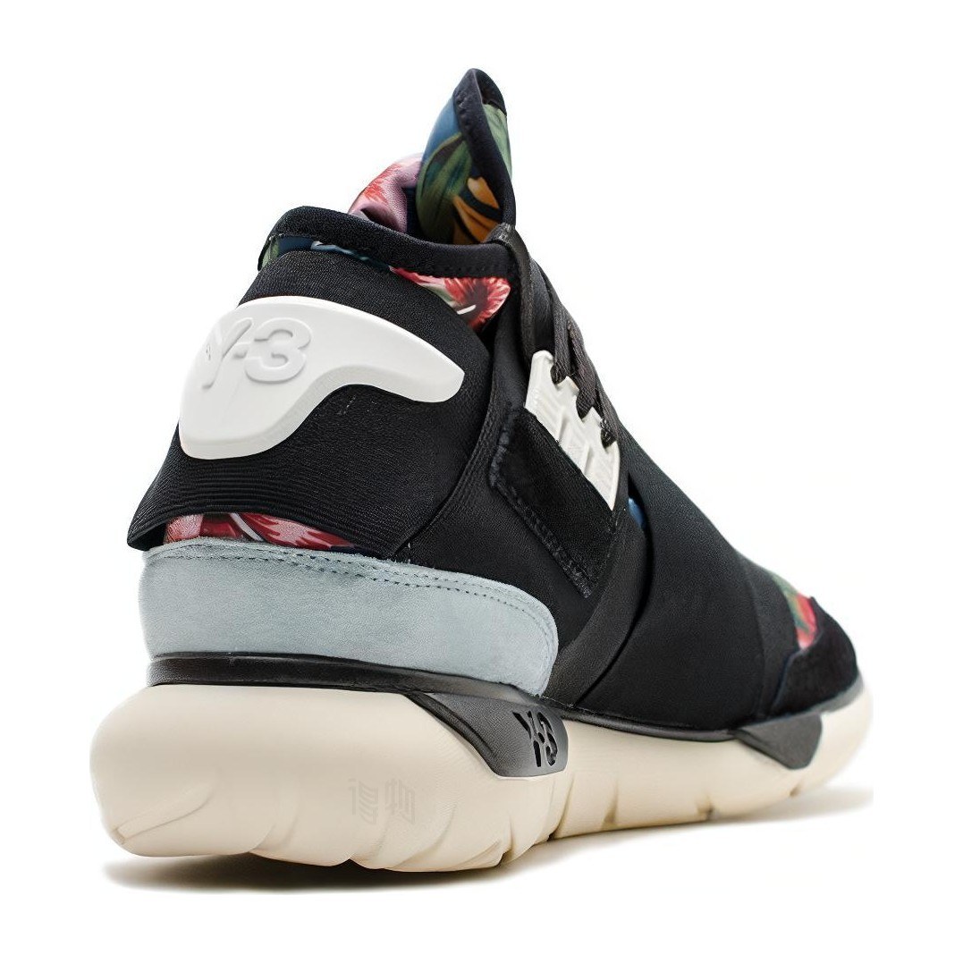 Y-3 Qasa Hi Floral Black