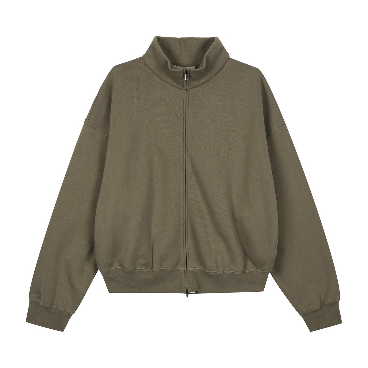 Fear of God Essentials FW22 Brown Full Zip Jacket