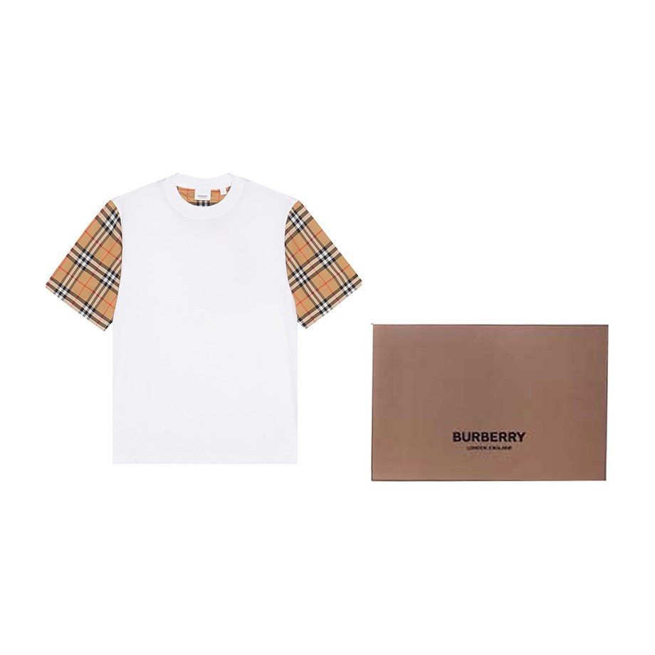 Burberry Vintage Check Cotton T-Shirt