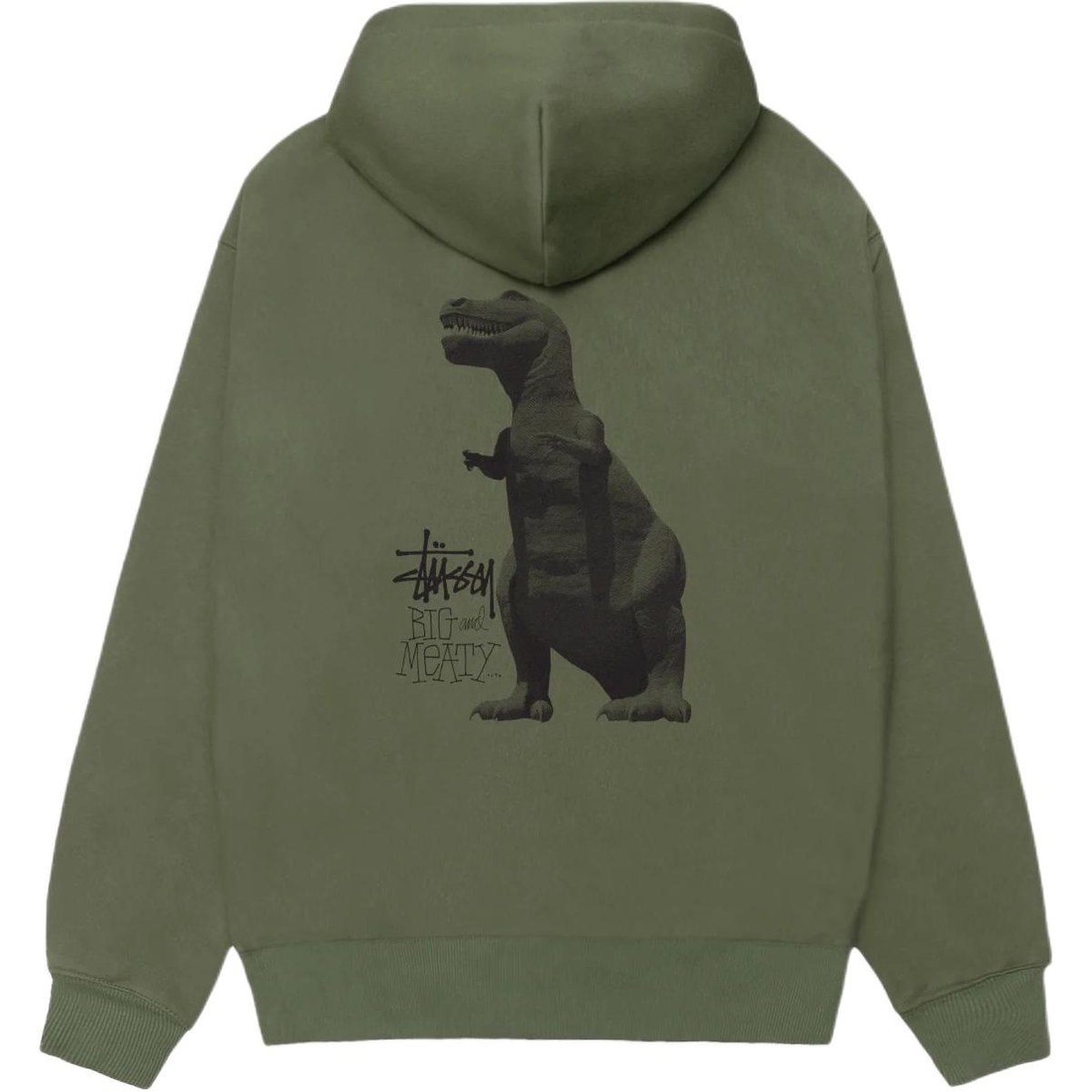 Stussy SS25 Big & Meaty Zip Hoodie