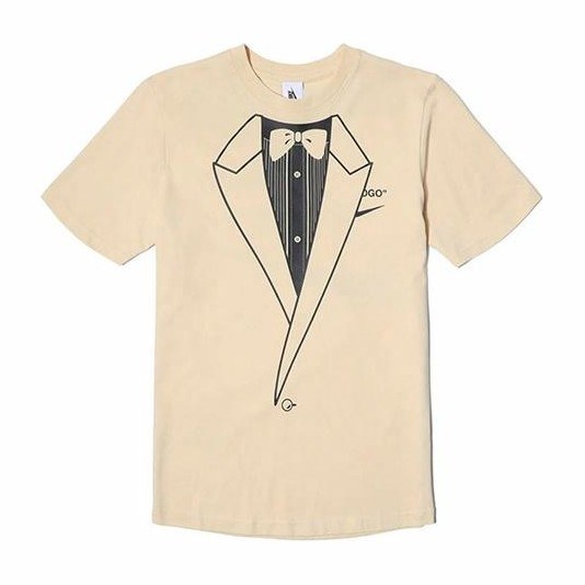 OFF-WHITE Large Logo T-Shirt Vanilla