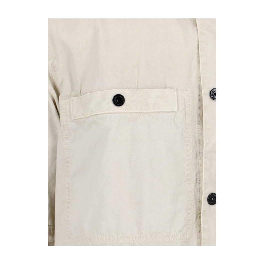 Stone Island Badge Short Sleeve Shirt