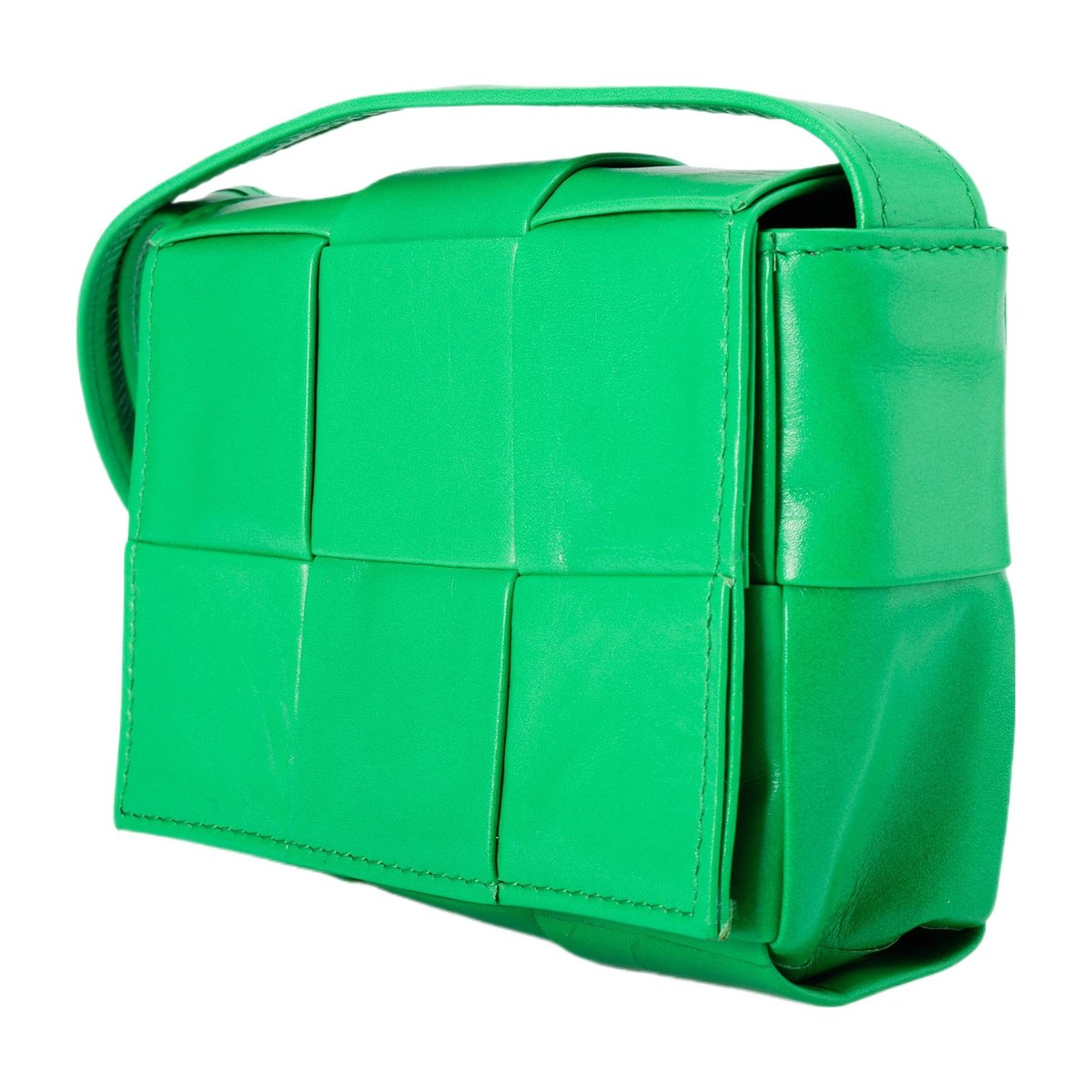 Bottega Veneta Intreccio Mini Parrot Green