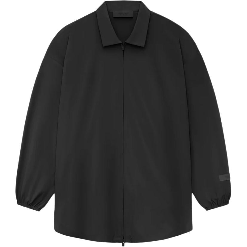 Fear of God Essentials Nylon Overshirt Black