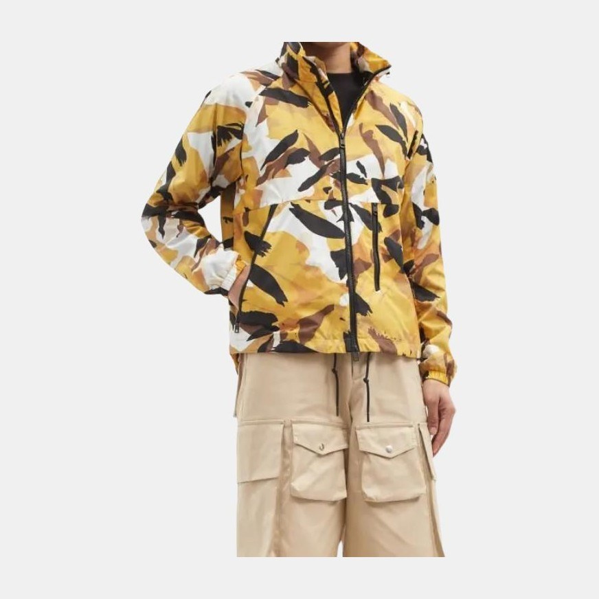 Moncler Oct Series Camouflage Jacket Yellow
