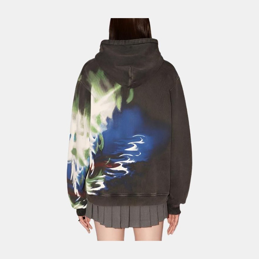 AMBUSH FW23 Printed Hoodie Black