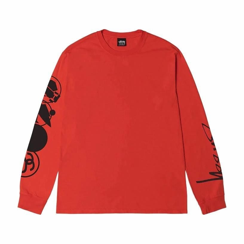 Stussy Stacked Pigment Dyed Ls Tee T