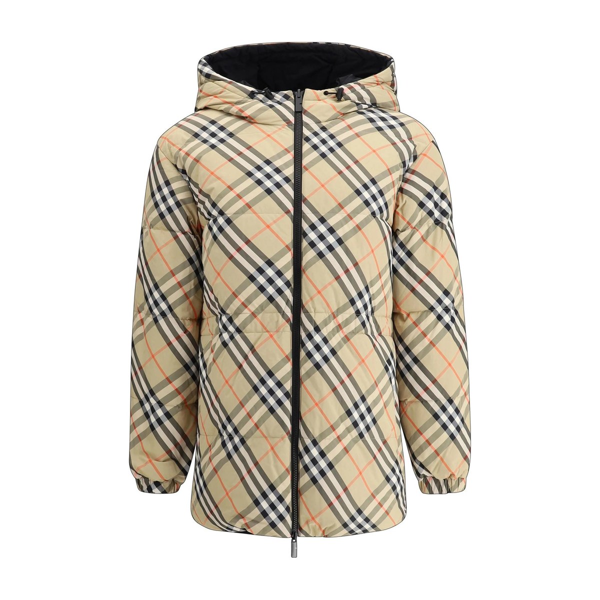 Burberry Check Reversible Hoodie Jacket