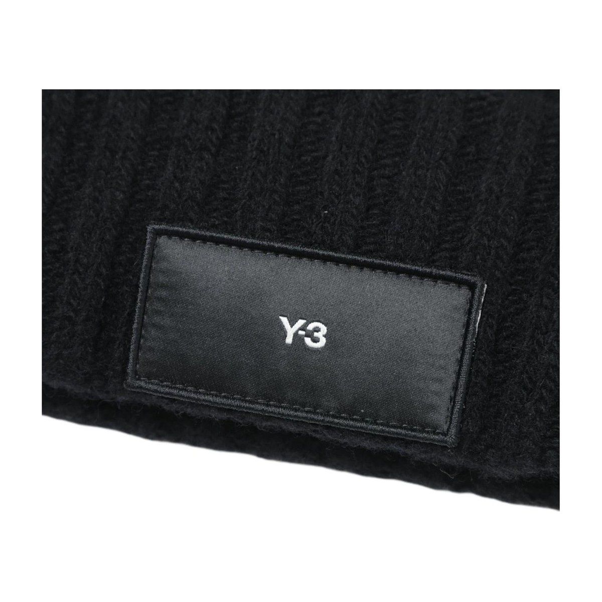 Y-3 Logo Beanie Black
