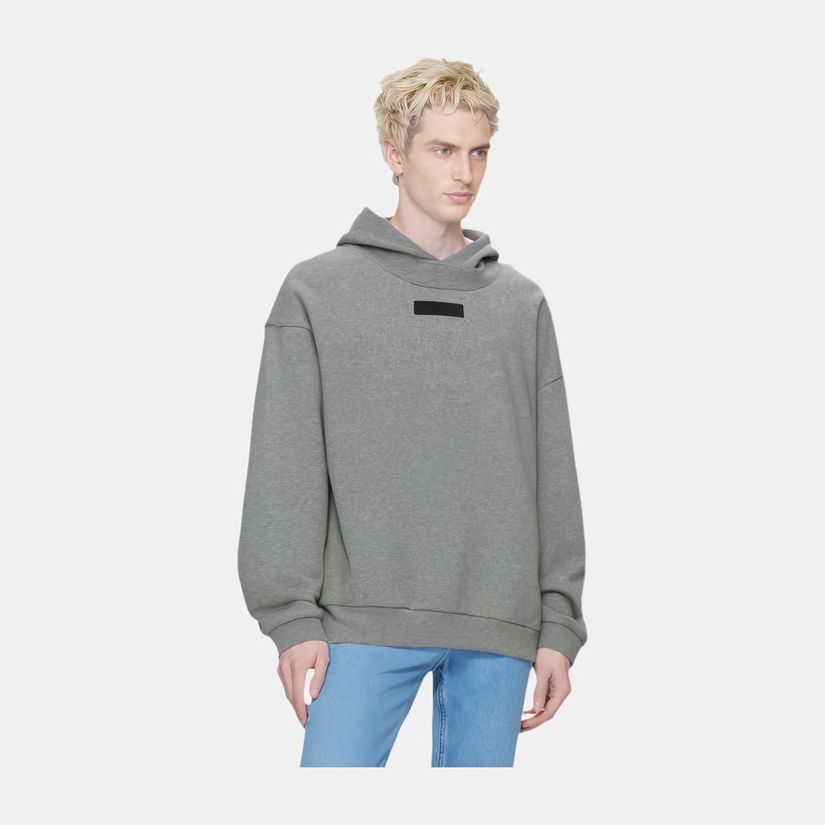 Fear of God Essentials SS24 Hoodie Dark Heather Oatmeal