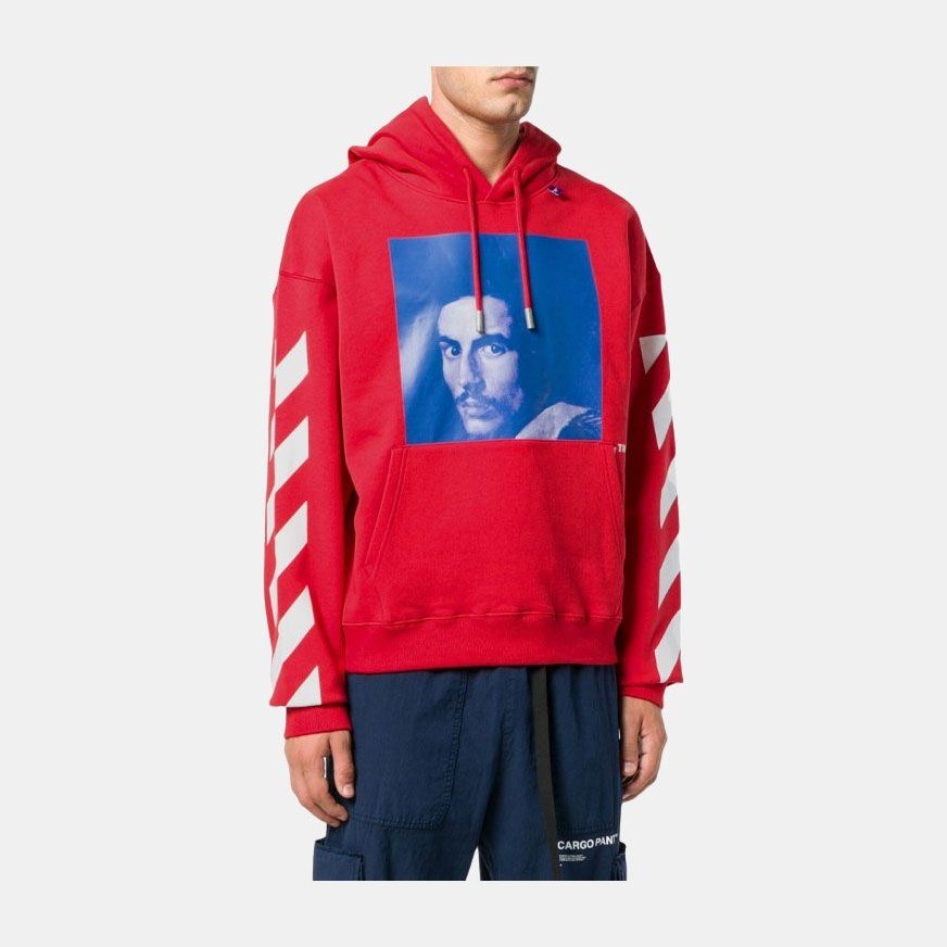 OFF-WHITE Hoodie Red