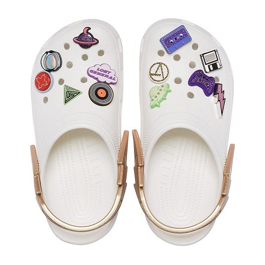 LOST GENERAL x Crocs Classic Clog White
