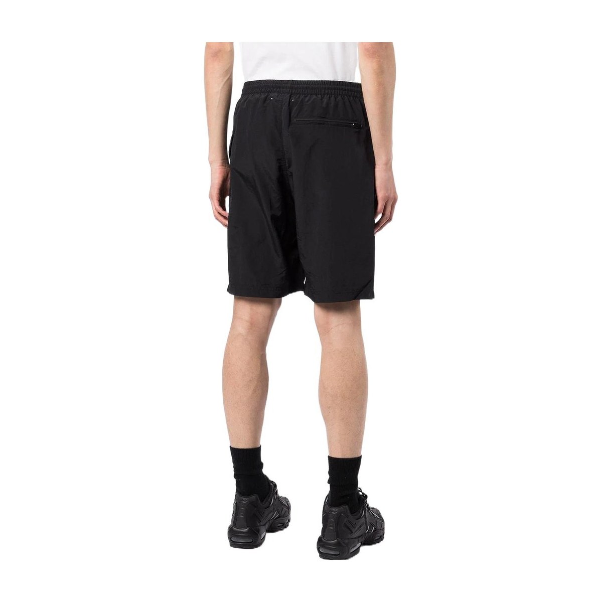 Y-3 SS22 Elastic Waist Cargo Shorts Black