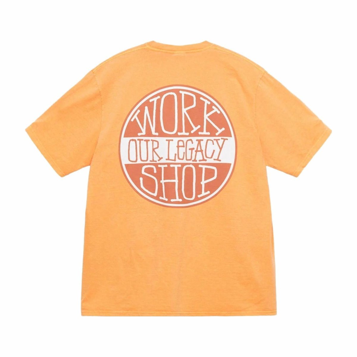 Stussy x OUR LEGACY SS23 DOT PIGMENT DYED TEE LogoT