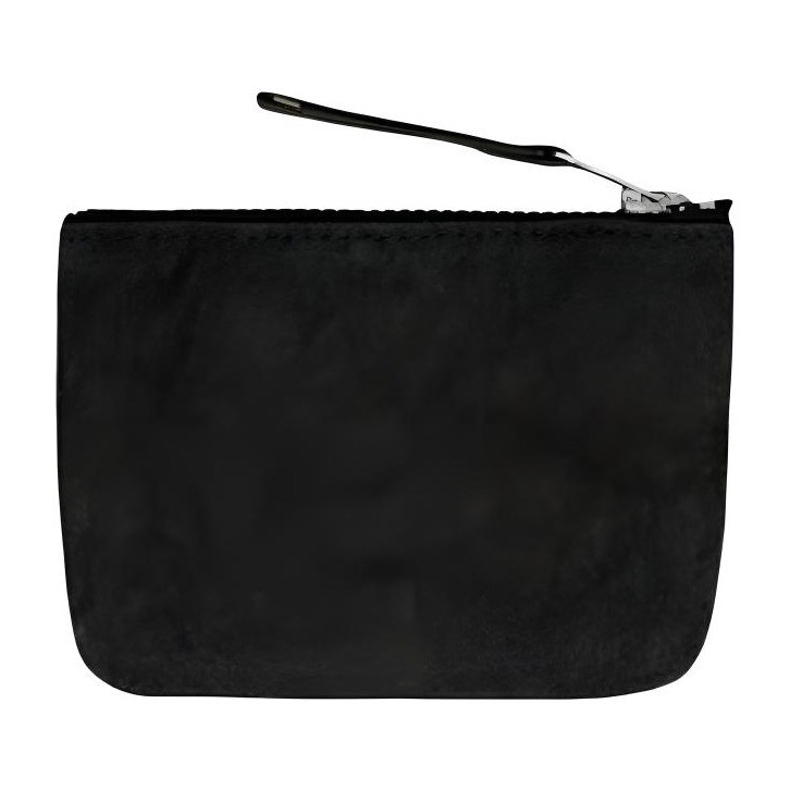 Stussy Classic Logo Canvas Wallet Black